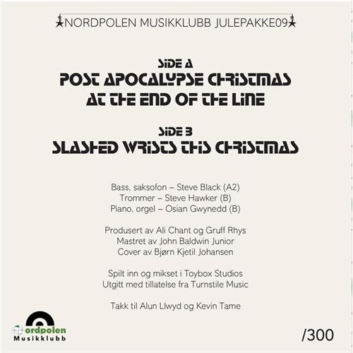 Gruff Rhys Post Apocalypse Christmas - LTD (7")