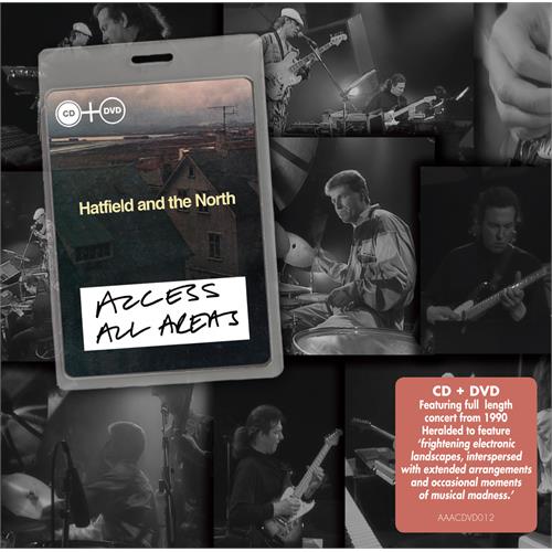 Hatfield And The North Access All Areas - Live (CD+DVD) 