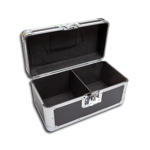 Platekoffert for 7" / Singler Svart Plass til ca. 200 singler 