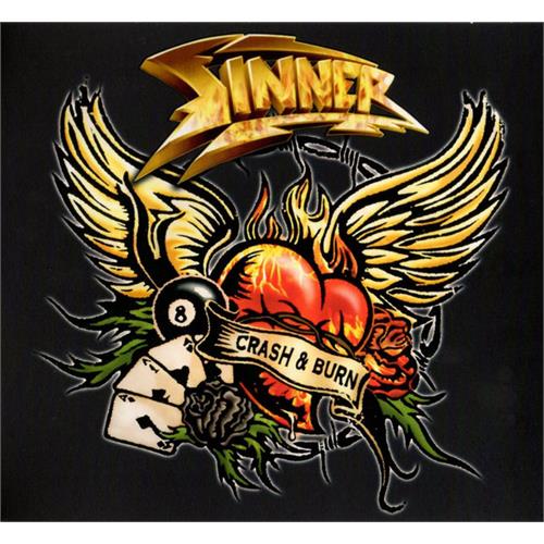 Sinner Crash & Burn - LTD Digipack (CD)