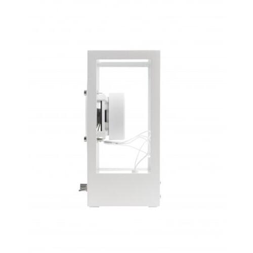 Small Transparent Speaker, hvit Bluetooth, glass/aluminium 