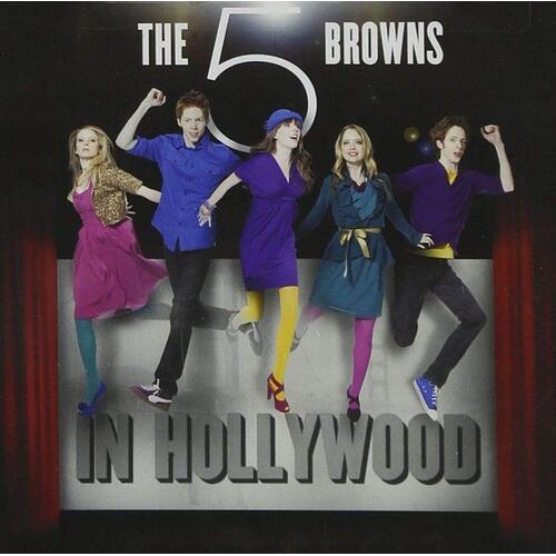 The 5 Browns In Hollywood (CD) 