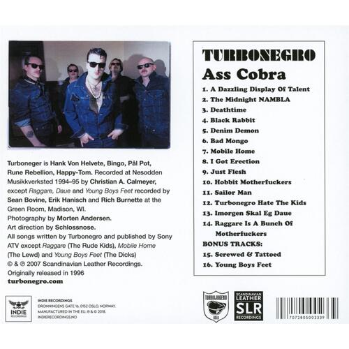 Turbonegro Ass Cobra (CD) 