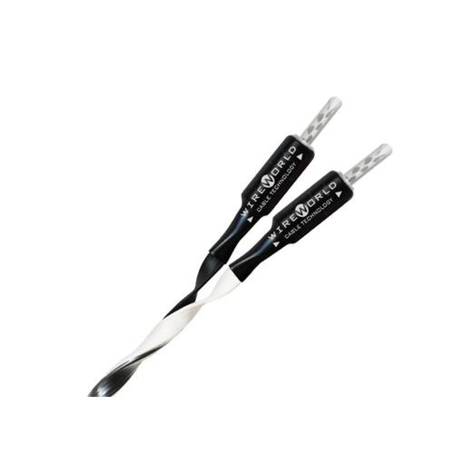 Wireworld Helicon 16OCC, 2x3 m Stereosett høyttalerkabel, bananplugger 