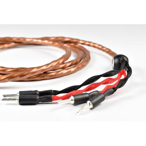 Wireworld Mini Eclipse 8, 2x2 m Bi-Wiring høyttalerkabel, bananplugger 