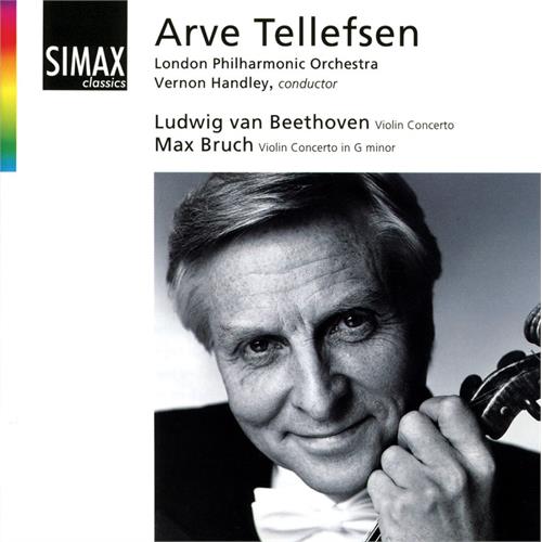 Arve Tellefsen Beethoven & Bruch: Violin Concertos (CD)