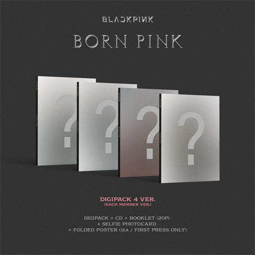 BLACKPINK Born Pink (Intl Digpack Rosé Ver.) (CD)