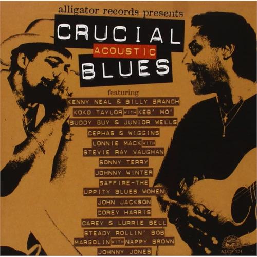 Diverse Artister Crucial Acoustic Blues (CD) 
