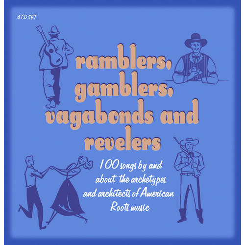 Diverse Artister Ramblers, Gamblers, Vagabonds &… (4CD) 