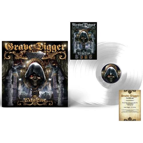 Grave Digger 25 To Live - LTD (4LP) 