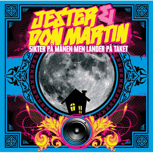 Jester & Don Martin Sikter På Månen Men… - LTD FARGET (LP)