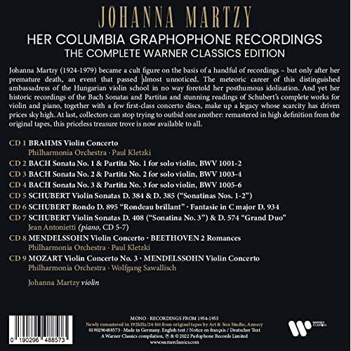 Johanna Martzy The Complete Warner Recordings (9CD)