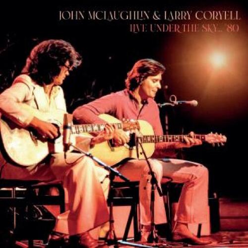 John McLaughlin & Larry Corryell Live Under The Sky…'80 (LP)