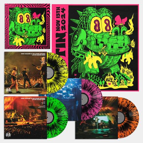 King Gizzard & The Lizard Wizard Live in Austin '24 Box Set - LTD (4LP) 