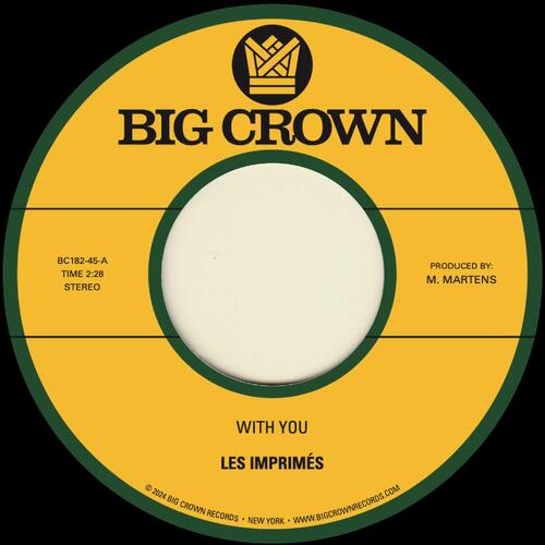 Les Imprimés With You/Only Love (7") 