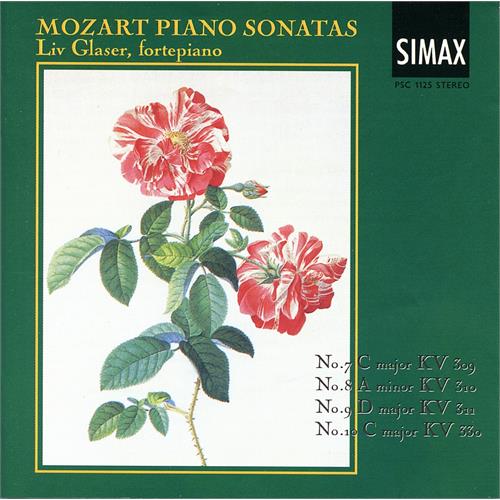 Liv Glaser Mozart: Piano Sonatas Vol. 3 (CD) 