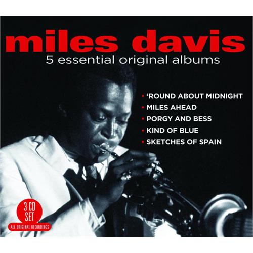 Miles Davis 5 Essential Original Albums (3CD)