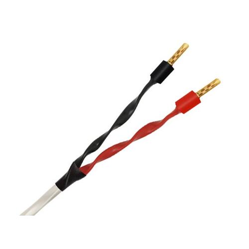 Wireworld Solstice 8-2, 2x2 m Stereosett høyttalerkabel, bananplugger 