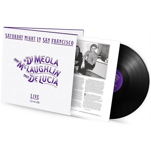 Al Di Meola/John McLaughlin/P. De Lucia Saturday Night In San Francisco  (LP)