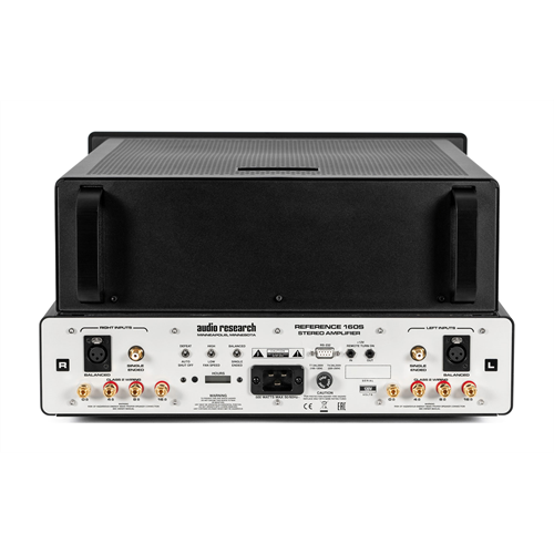 Audio Research REF160S, rørforsterker 2x140 watt, rør effektforsterker, sølv