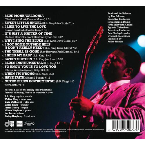 B.B. King In France: Live At The 1977… (CD) 