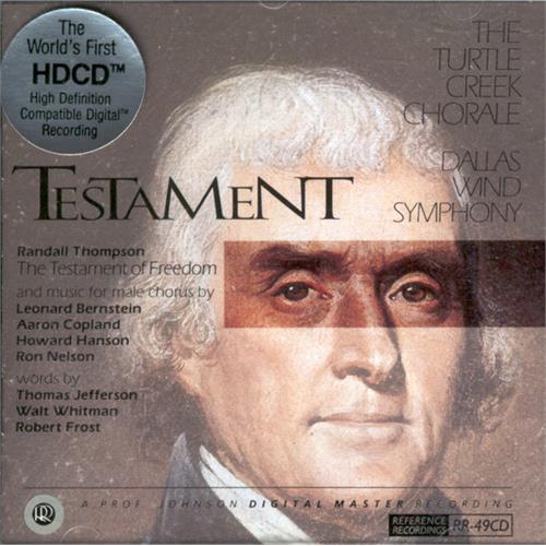 Dallas Wind Symphony/Turtle Creek Choral Testament - American Music For Male…(CD)