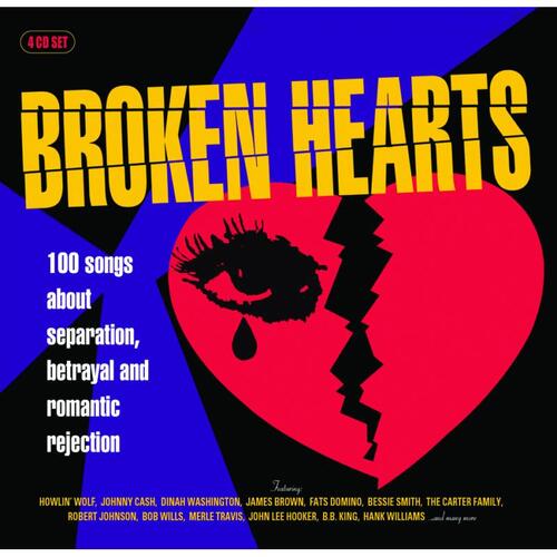 Diverse Artister Broken Hearts (4CD) 