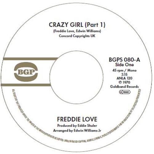 Freddie Love Crazy Girl (Part 1 & 2) (7") 