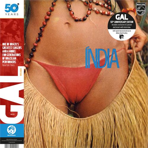 Gal Costa India - 50th Anniversary Edition (LP)