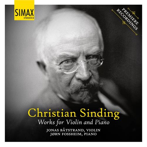 Jonas Båtstrand/Jørn Fossheim Sinding: Works For Violin And Piano (CD) 