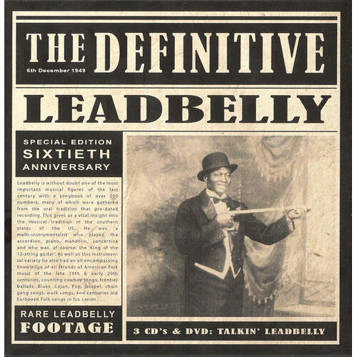 Leadbelly Definitive Leadbelly (3CD+DVD) 