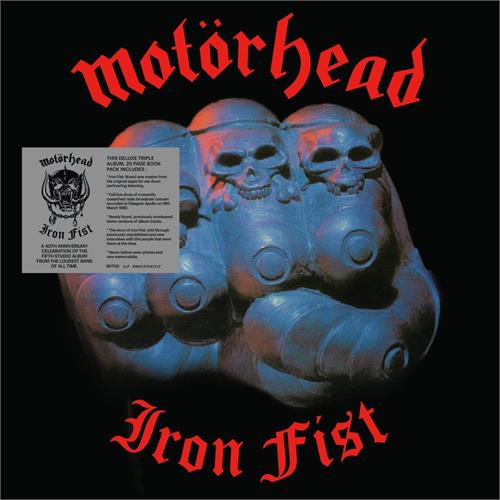 Motörhead Iron Fist - LTD 40th Anniversary… (3LP)