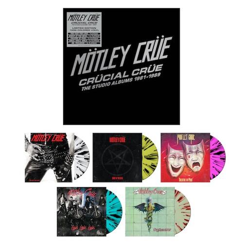 Mötley Crüe Crücial Crüe: The Studio Albums… (5LP) 