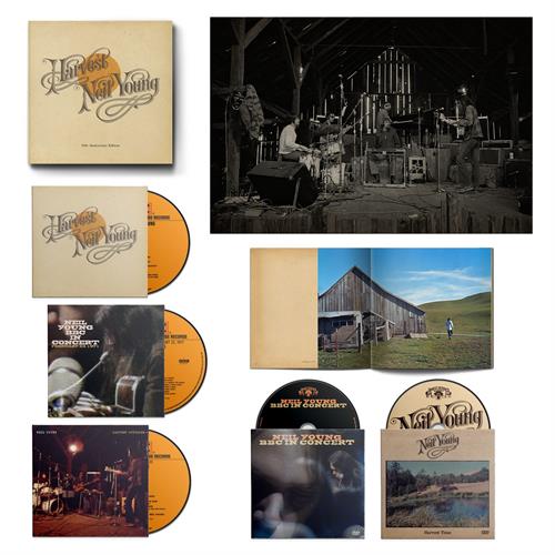 Neil Young Harvest: 50th Anniversary… (3CD+2DVD)