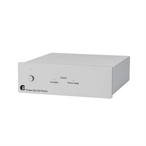 Pro-Ject Power Box S3 Phono, sølv Strømforsyning til RIAA-trinn/phono