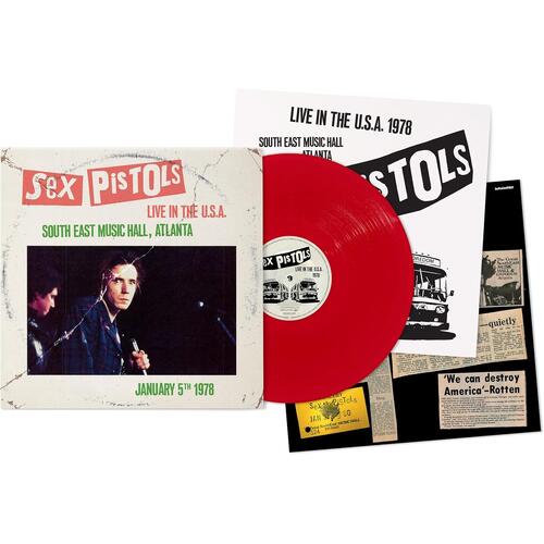 Sex Pistols Live In The USA 1978, Atlanta - LTD (LP) 