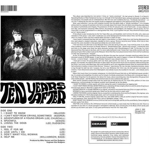 Ten Years After Ten Years After (LP)