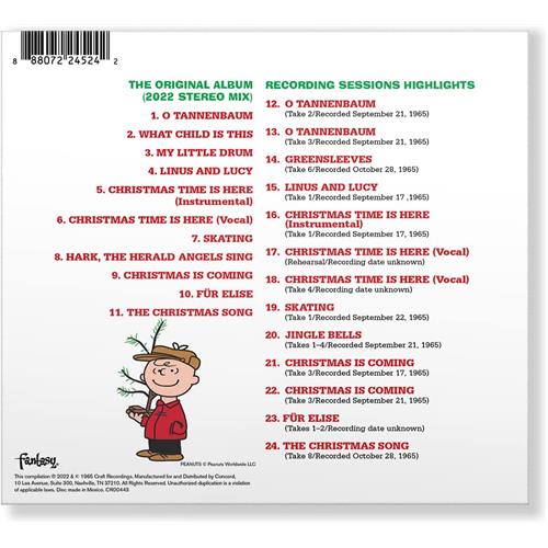 Vince Guaraldi Trio A Charlie Brown Christmas - DLX (CD)