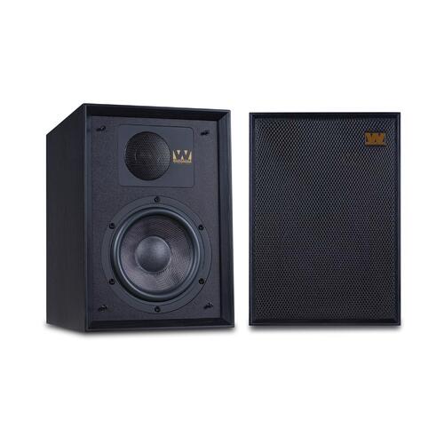 Wharfedale Denton 2, svart eik 2-veis stativ/bokhylle-høyttaler 