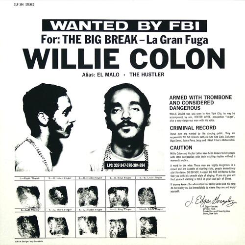 Willie Colon La Gran Fuga (LP)
