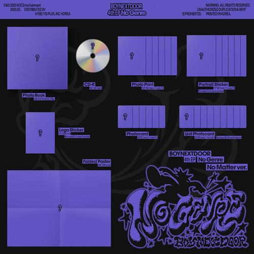 Boynextdoor 4th EP (No Genre) (No Matter ver. (CD) 