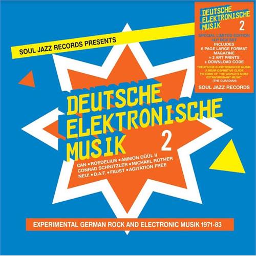 Diverse Artister Deutsche Elektronische Musik 2 Box (4LP) 