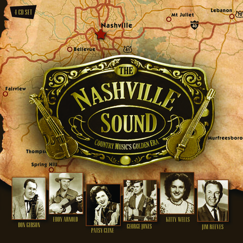 Diverse Artister The Nashville Sound: Country Music…(4CD) 