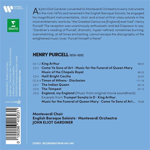 John Eliot Gardiner Purcell (9CD)