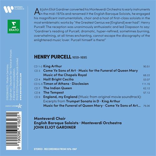 John Eliot Gardiner Purcell (9CD) 