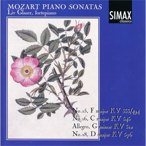 Liv Glaser Mozart: Piano Sonatas Vol. 5 (CD) 