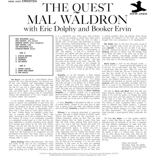 Mal Waldron The Quest - LTD (LP) 