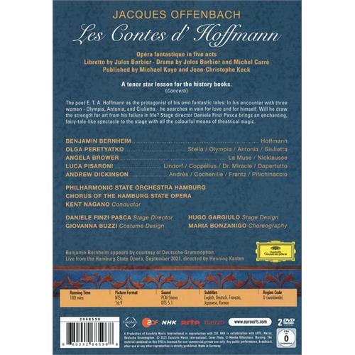 Opera Offenbach: Les Contes d'Hoffmann (2DVD)