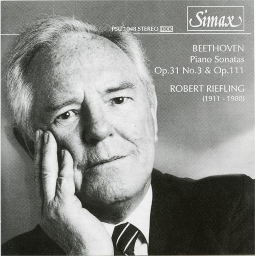 Robert Riefling Beethoven: Piano Sonatas Op. 31 &… (CD)