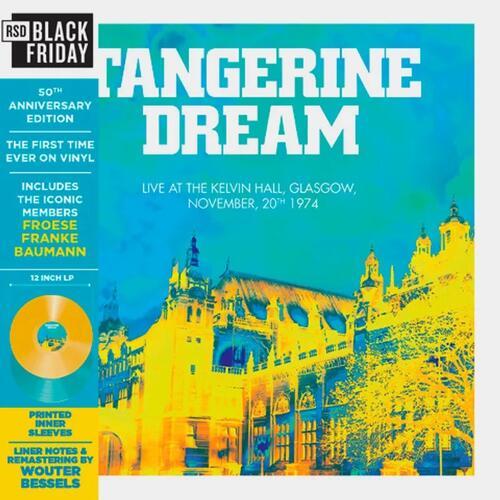 Tangerine Dream Live At The Kelvin Hall… - RSD (2LP) 